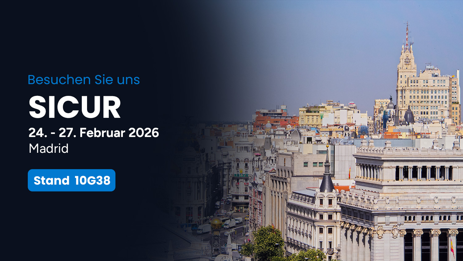 Advancis auf der SICUR Madrid 2026 Advancis auf der SICUR Madrid 2026