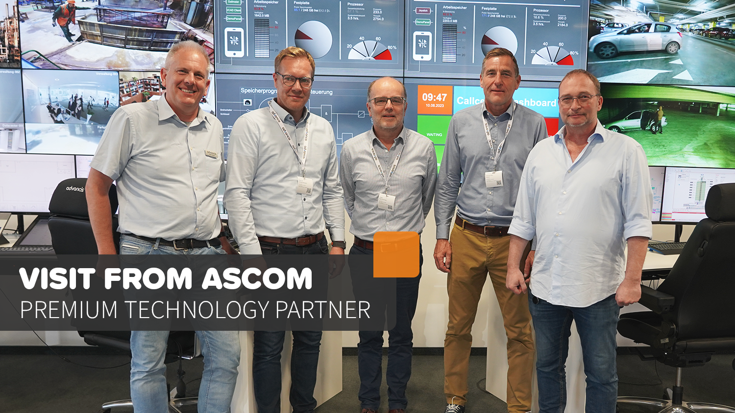  Premium technology partner ASCOM on a visit