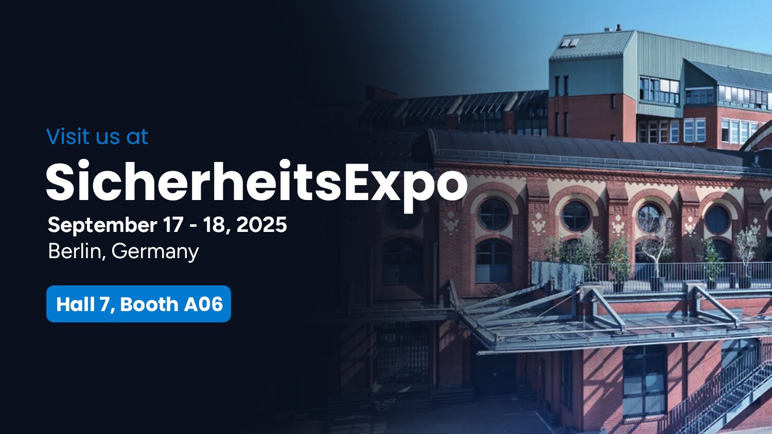 Advancis at the SicherheitsExpo Berlin 2025