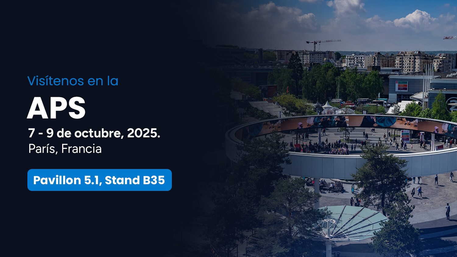 Primera aparición en una feria en Francia: Advancis en la APS de París