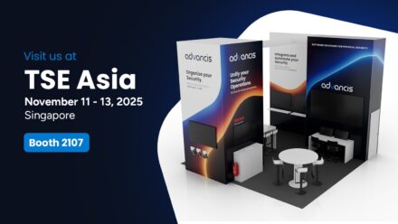 Advancis at TSE Asia in Singapore Advancis at TSE Asia in Singapore