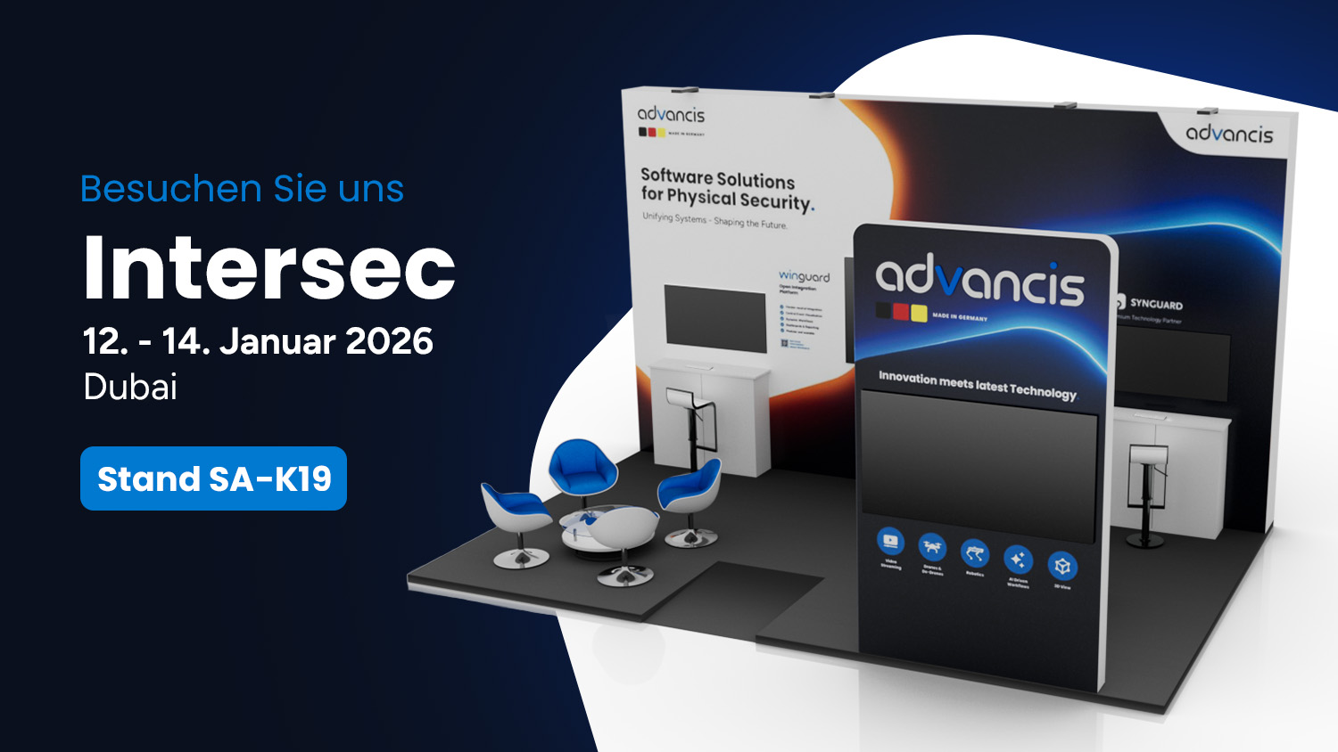 Advancis auf der Intersec Dubai 2026 Advancis auf der Intersec Dubai 2026