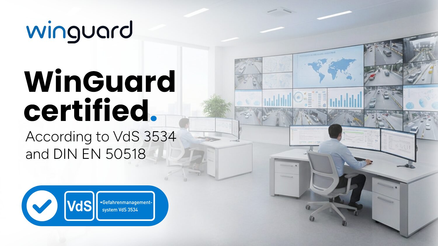 WinGuard Certified to VdS 3534