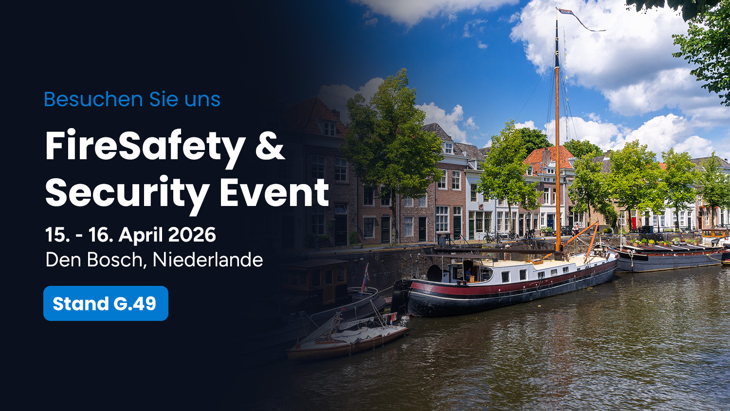 Advancis auf dem FireSafety & Security Event 2026 in Den Bosch