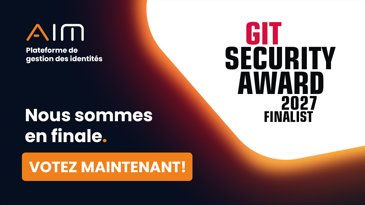  AIM à nouveau en finale du GIT SECURITY AWARD