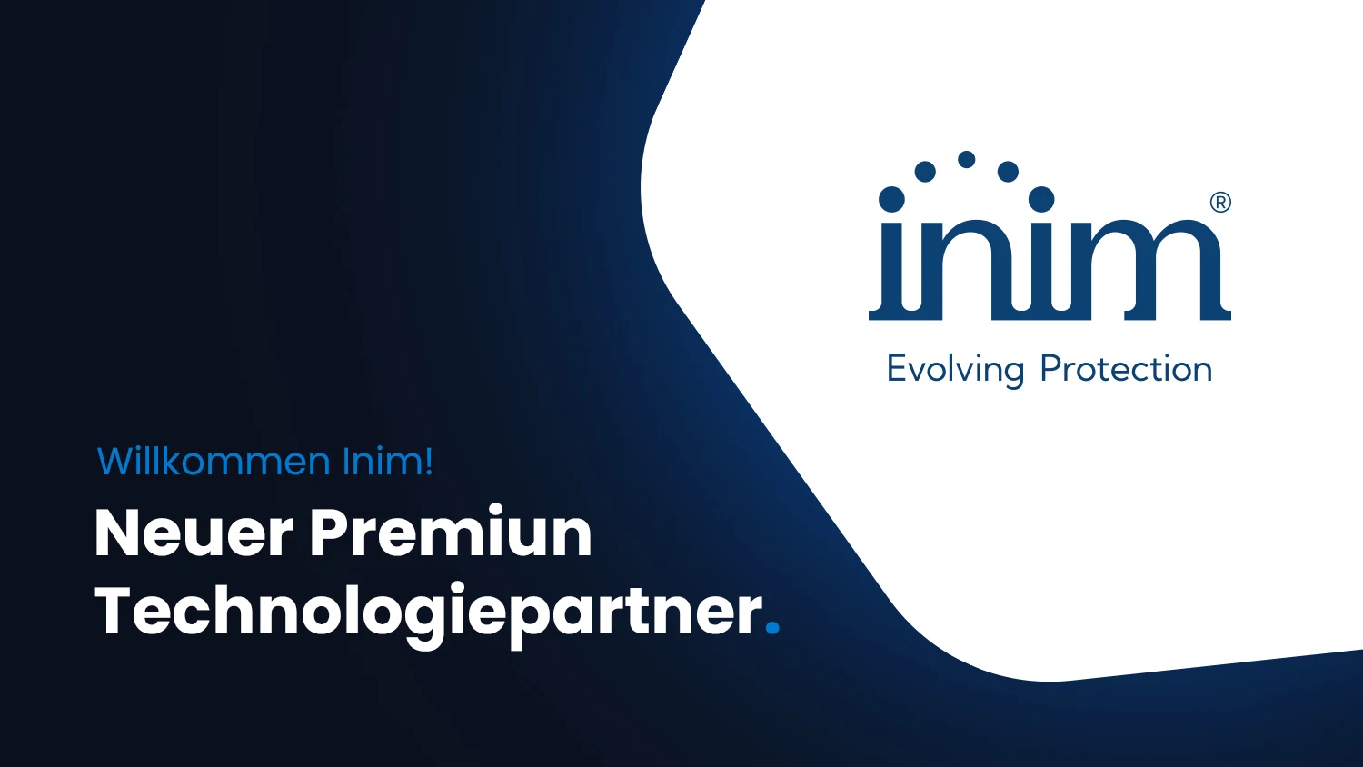 Advancis Welcomes Inim as a New Premium Technology Partner