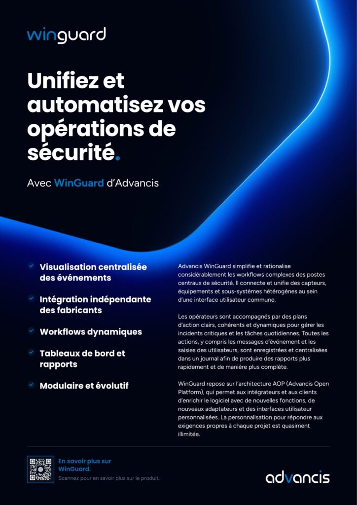 Cover of the WinGuard Product Flyer