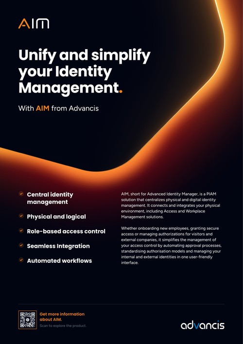 Cover of the AIM Product Flyer
