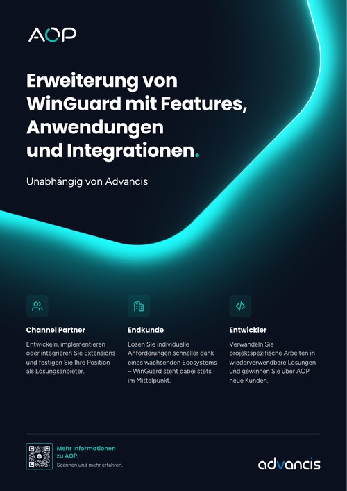 Cover of the AOP Product Flyer